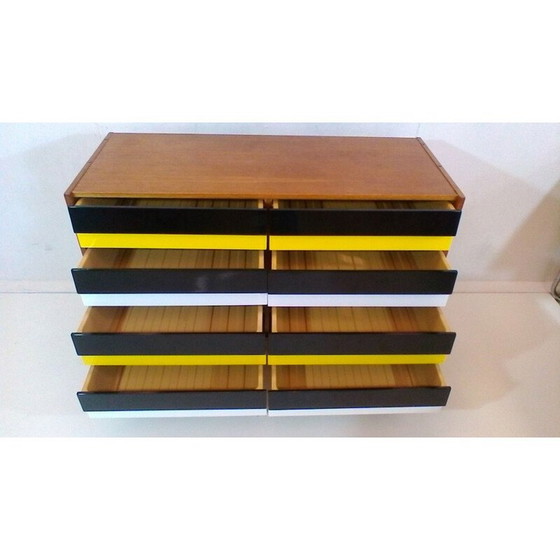 Image 1 of Cassettiera vintage in rovere di Jiri Jiroutka per Interier Praha, 1960