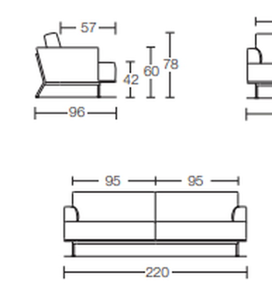 Image 1 of Cassina Nest sofa