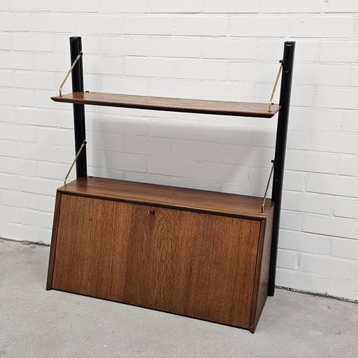 Vintage Wall Furniture Secretaire By Louis Van Teeffelen