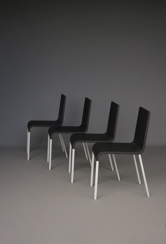 Image 1 of 03 Dining Chairs By Maarten Van Severen For Vitra. Set Of 4