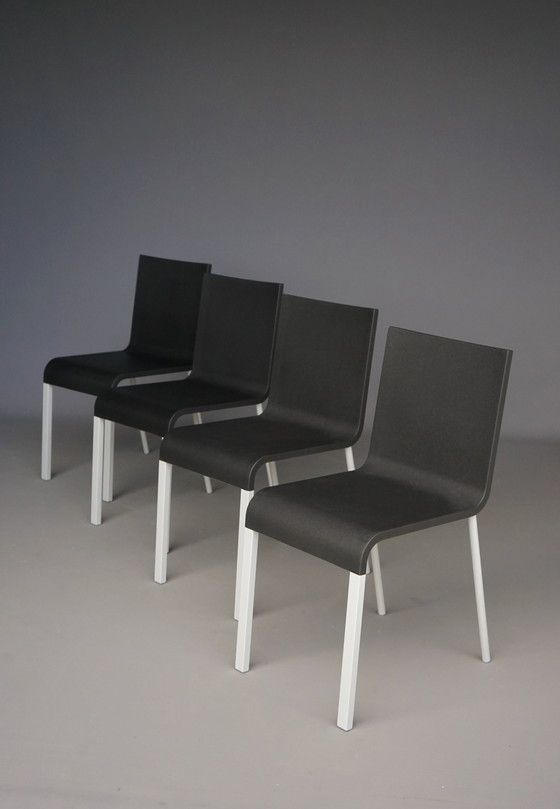 Image 1 of 03 Dining Chairs By Maarten Van Severen For Vitra. Set Of 4