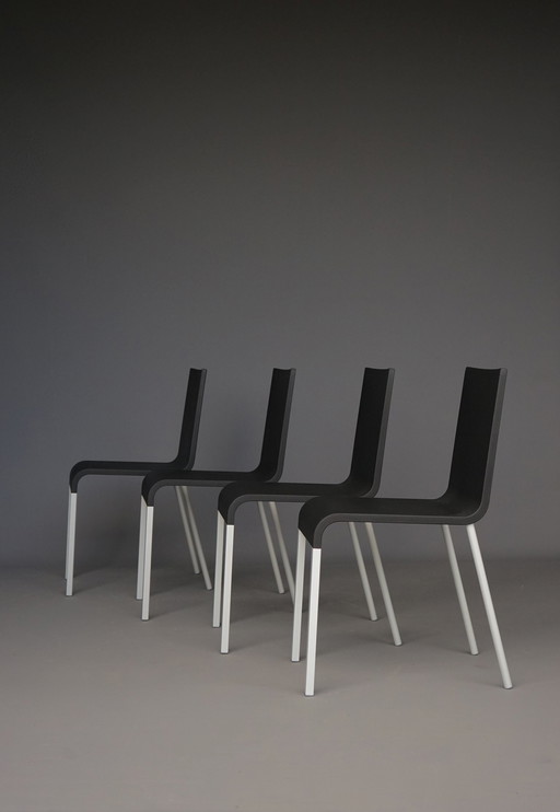 03 Dining Chairs By Maarten Van Severen For Vitra. Set Of 4