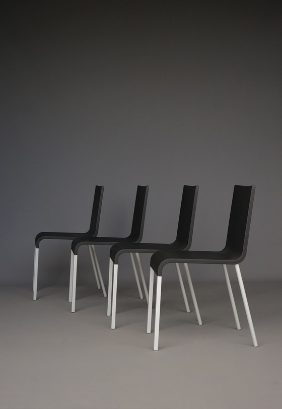 Image 1 of 03 Dining Chairs By Maarten Van Severen For Vitra. Set Of 4