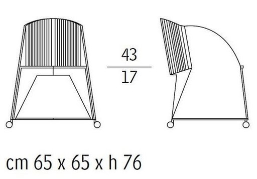 Giorgetti - Armchair 23050 beech wood