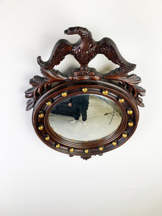 Image 1 of Mid century convex eagle mirror, 1960s