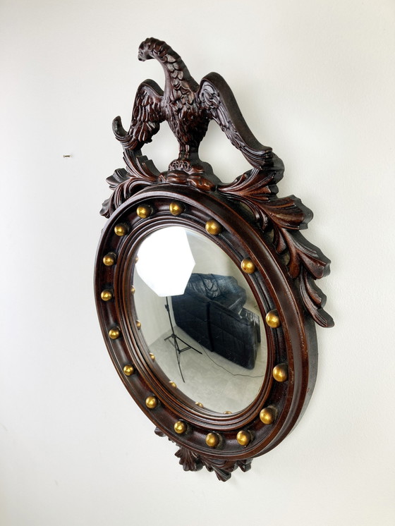 Image 1 of Mid century convex eagle mirror, 1960s