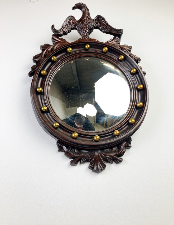 Image 1 of Mid century convex eagle mirror, 1960s