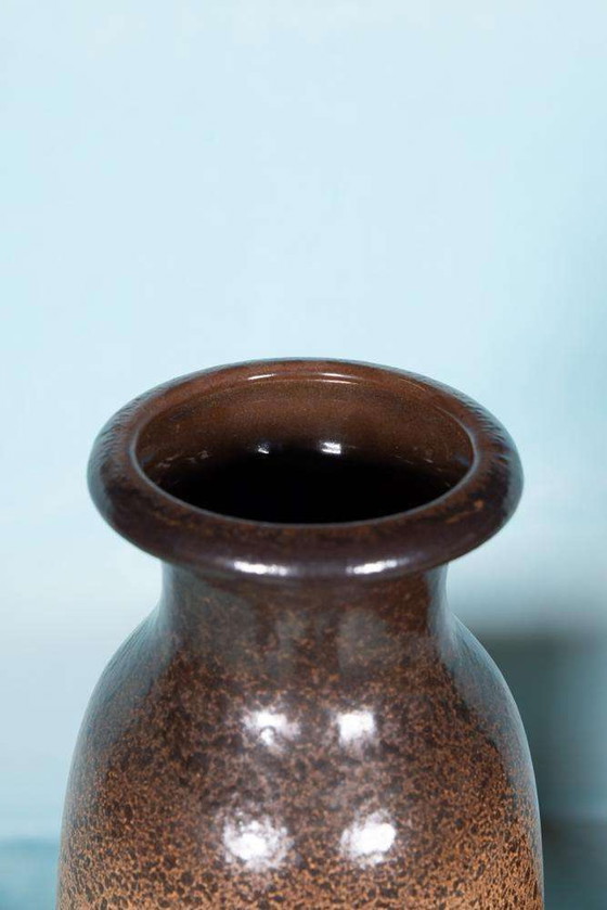 Image 1 of Vase vintage d'Allemagne de l'Ouest Scheurich, 1960s/70s Wabisabi