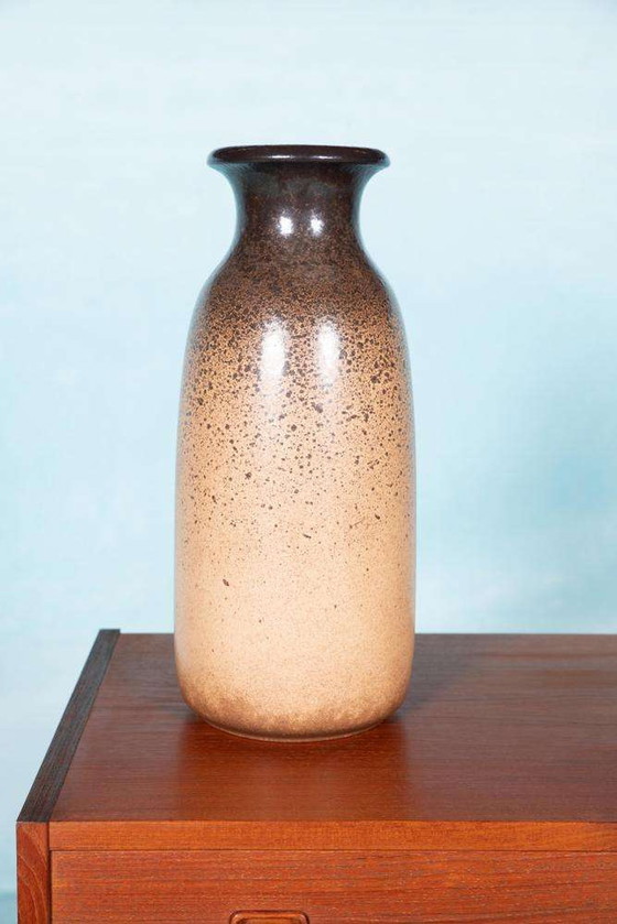 Image 1 of Vase vintage d'Allemagne de l'Ouest Scheurich, 1960s/70s Wabisabi