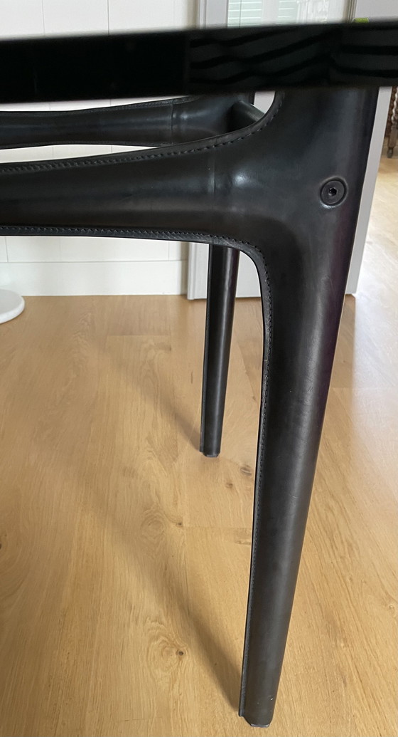 Image 1 of 4x Matteo Grassi dining chairs and 1 dining table