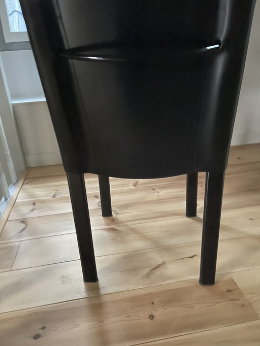 4 chaises de salle à manger Matteo Grassi et 1 table de salle à manger