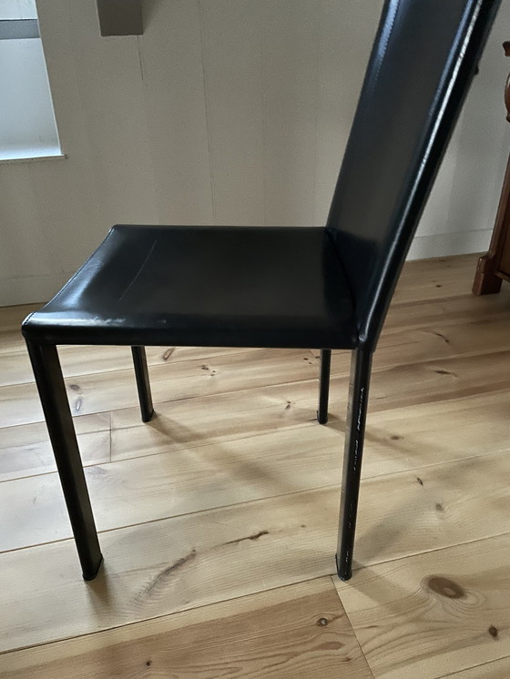 Image 1 of 4x Matteo Grassi dining chairs and 1 dining table