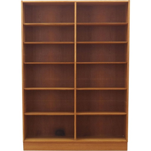 Ash bookcase, Danish design, 1970s, production: Hundevad