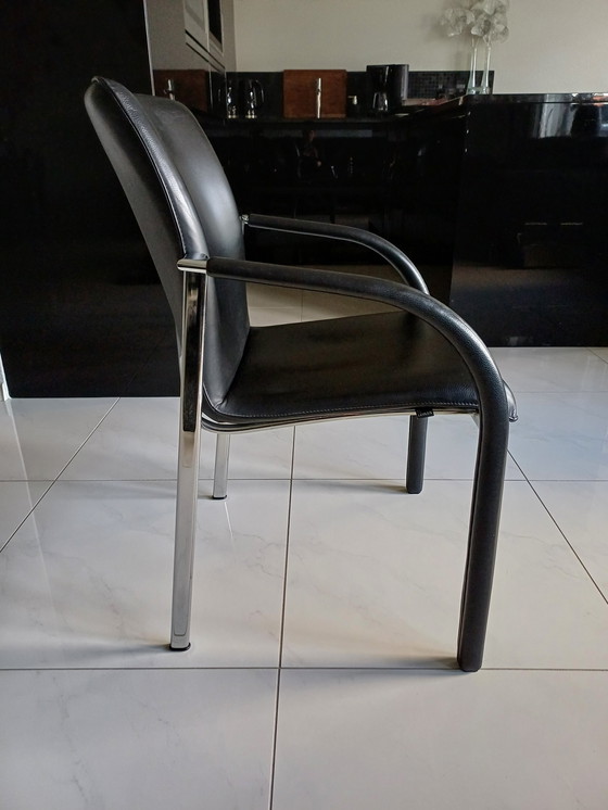 Image 1 of 4x Leolux cimaronne dining chair