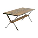 Table basse vintage en céramique