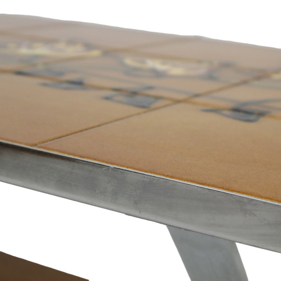 Image 1 of Tavolino da caffè in ceramica vintage