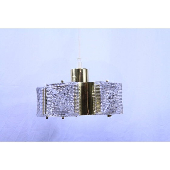 Image 1 of Lampada a sospensione vintage a forma di stella, 1970