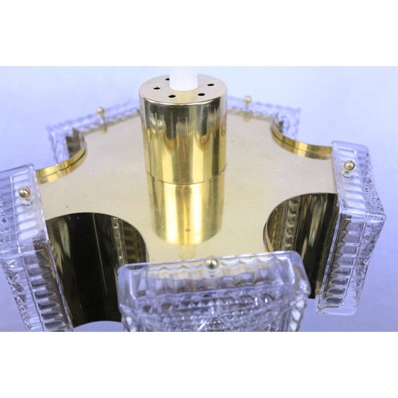 Image 1 of Lampada a sospensione vintage a forma di stella, 1970