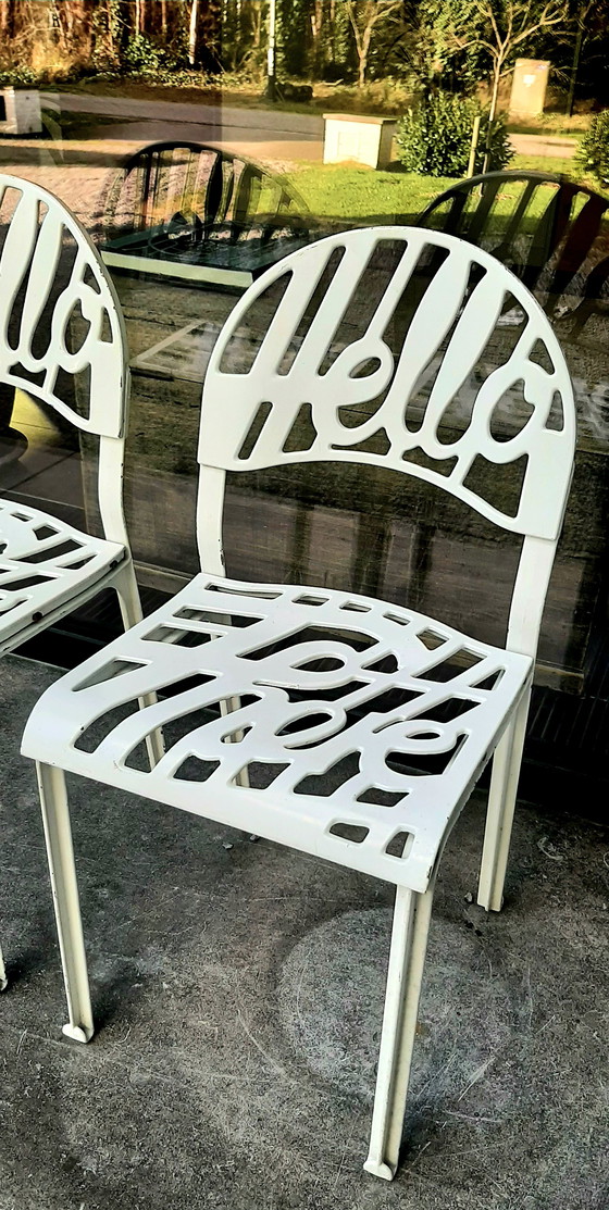 Image 1 of 2x Hello There Chairs by Jeremy Harvey for Artifort