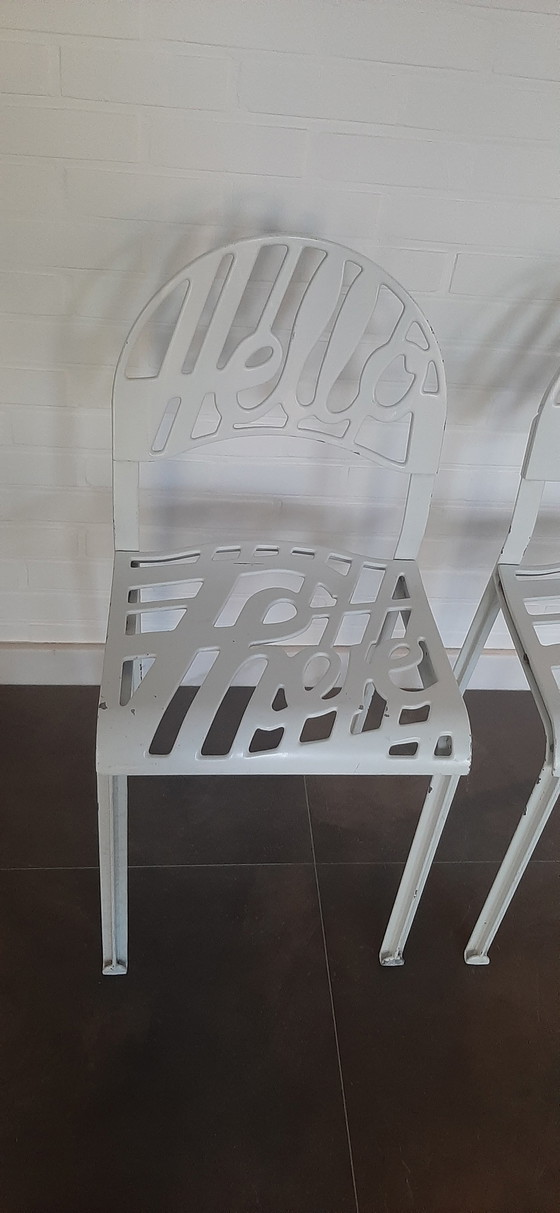 Image 1 of 2x Hello There Chairs by Jeremy Harvey for Artifort