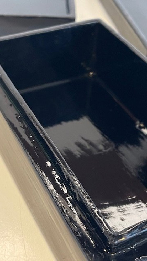 Image 1 of Vintage Lacquered And Gilded Wooden Boxes