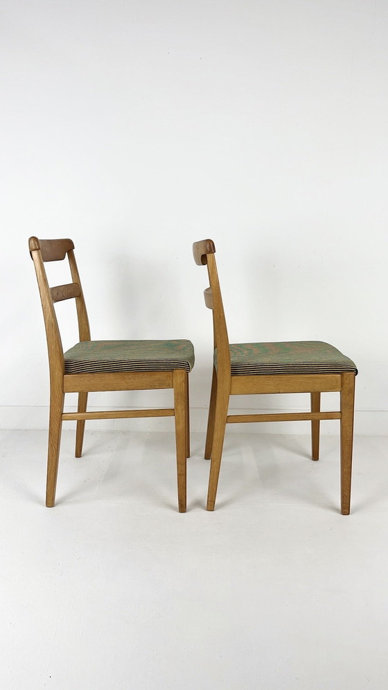 Image 1 of 6 X Swedish Vintage Dining Chairs