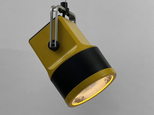 Yellow Spotlight "Unispot" By Bent Boysen For Louis Poulsen. Denmark 1970S