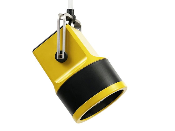 Image 1 of Yellow Spotlight "Unispot" By Bent Boysen For Louis Poulsen. Denmark 1970S