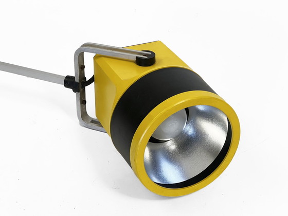 Image 1 of Yellow Spotlight "Unispot" By Bent Boysen For Louis Poulsen. Denmark 1970S