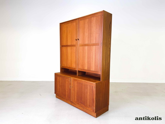 Image 1 of Mid Century Bibliothèque Armoire Troeds Nils Jonsson Teck Suède Domi Monté