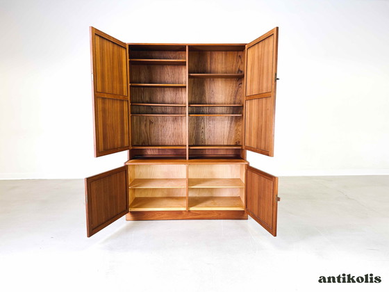 Image 1 of Mid Century Bibliothèque Armoire Troeds Nils Jonsson Teck Suède Domi Monté