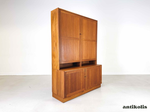 Mid Century Bibliothèque Armoire Troeds Nils Jonsson Teck Suède Domi Monté