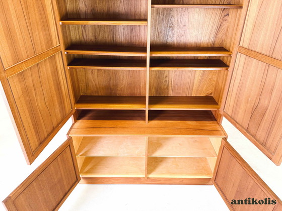 Image 1 of Mid - Century bookcase cabinet Troeds Nils Jonsson teak Sweden Domi Monté