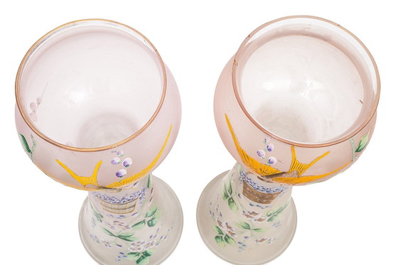 Image 1 of Pair Of Belle Époque Vases