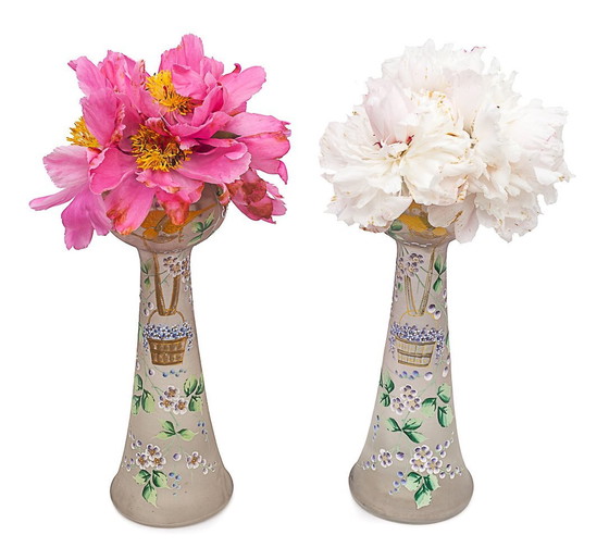 Image 1 of Pair Of Belle Époque Vases