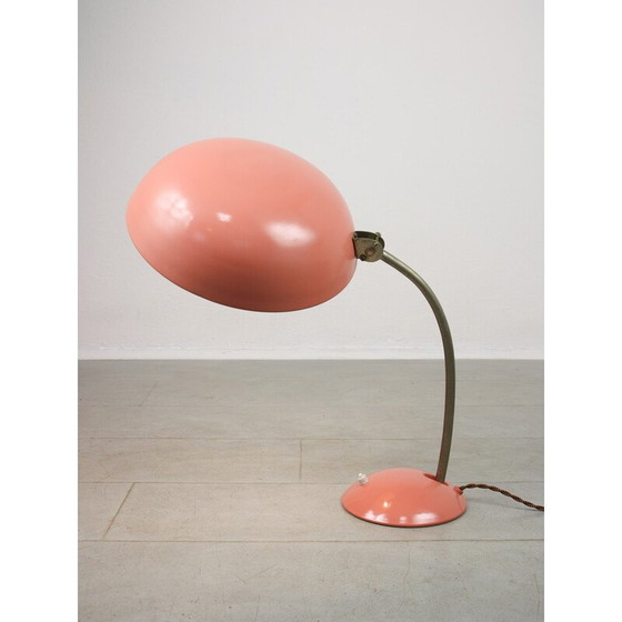 Image 1 of Vintage Bauhaus salmon lamp, 1930s
