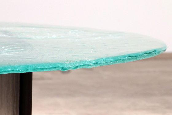 Image 1 of Sculptural glass coffee table by Heinz Lilienthal 1970,Germany