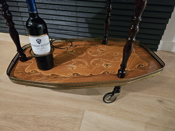 Image 1 of Chariot de bar italien vintage 1950