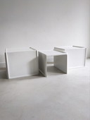 3x Peter Ghyczy Space Age Nesting Tables