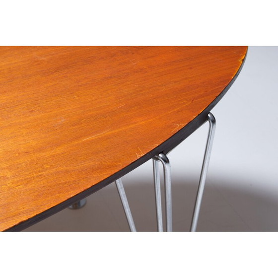 Image 1 of Vintage Elliptical table, Sweden 1970s