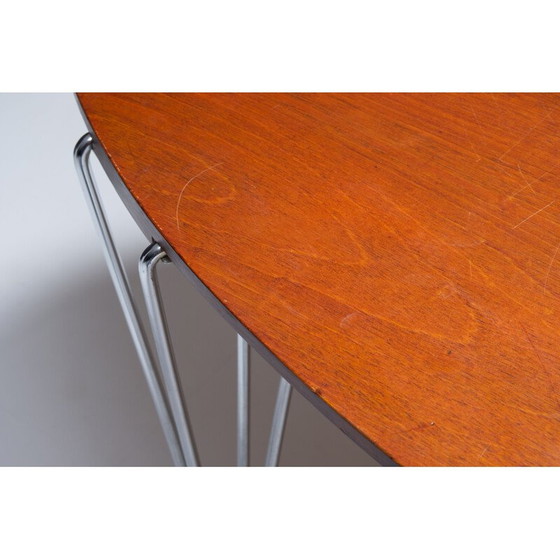 Image 1 of Vintage Elliptical table, Sweden 1970s