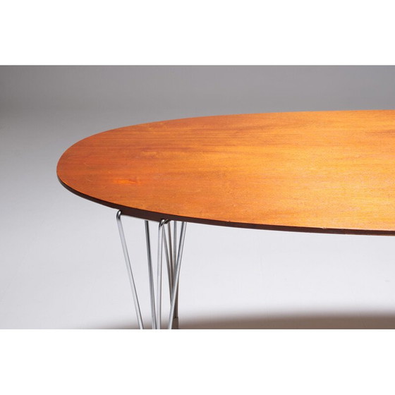 Image 1 of Vintage Elliptical table, Sweden 1970s