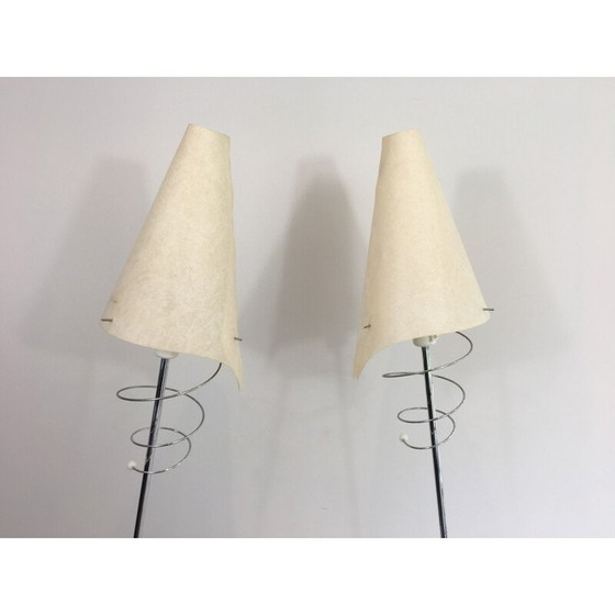 Image 1 of Pair of Vintage Floor Lampposts 1970