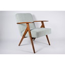 Sillón de mediados de siglo modelo B310 verde años 60