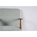 Sillón de mediados de siglo modelo B310 verde años 60