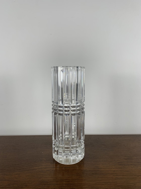 Image 1 of "Montparnasse" Crystal Vase - Cristal D'Arques