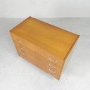 Commode vintage à 4 tiroirs, armoire, années 1960