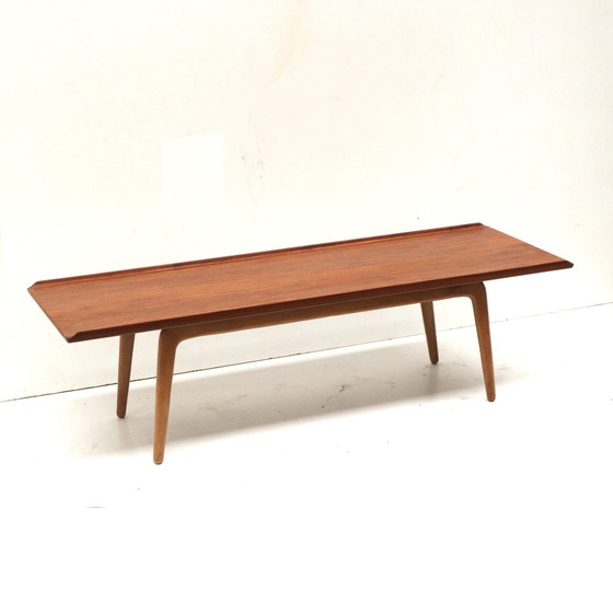 Image 1 of Large Vintage Coffee Table By Arnold Madsen & Henry Schubell For Upper Camp