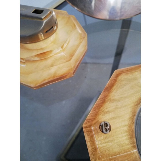 Image 1 of Affumicatoio d'epoca in plexiglass e legno di erica di Tommaso Barbi, 1970