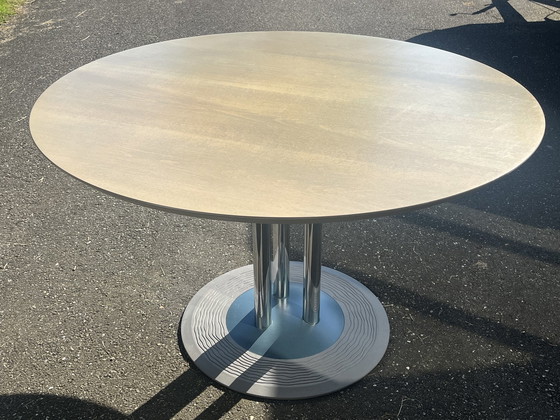 Image 1 of Leolux Trias dining table, Hugo de Ruiter 120 cm